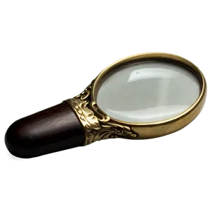 Sherlock Holmes Magnifying Glass PNG 05042024