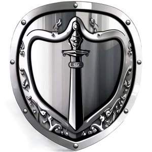 Shield Vector With Swords PNG 79