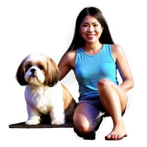 Shih Tzu And Friends Png 96 PNG image