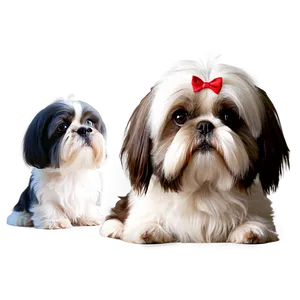 Shih Tzu Dog Head PNG 06212024 PNG