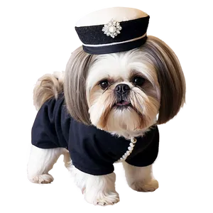 Shih Tzu Fancy Dress Png 06242024 PNG image