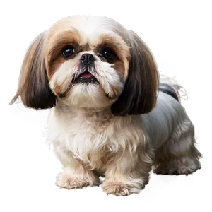 Shih Tzu In Park PNG Gmi