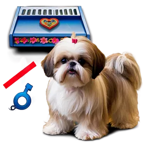Shih Tzu Training Moments PNG Owu