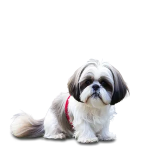 Shih Tzu Winter Wonderland Png Jiw PNG image