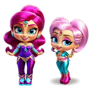 Shimmer And Shine B PNG image