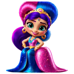 Shimmer And Shine Birthday Party Png 06262024 PNG image