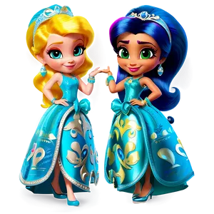 Shimmer And Shine C PNG image