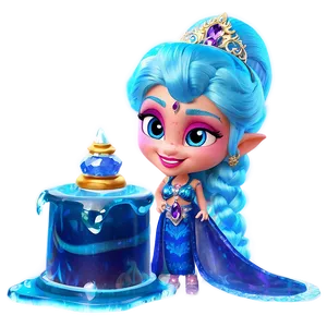 Shimmer And Shine Ice Genie Adventures PNG Aqx30 PNG