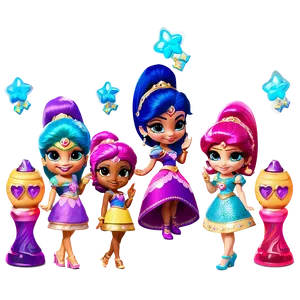 Shimmer And Shine Magical Wishes PNG 06262024