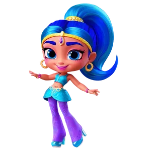 Shimmer And Shine Nickelodeon Series Png Dtx43 PNG image