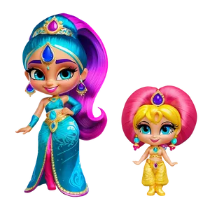 Shimmer And Shine Rainbow Zahramay PNG 06262024
