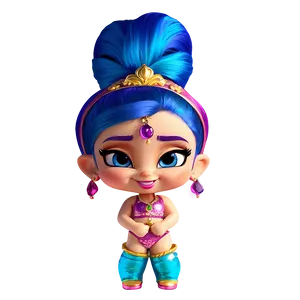 Shimmer And Shine Rainbow Zahramay PNG 89