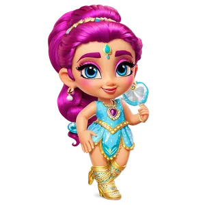 Shimmer And Shine Rainbow Zahramay PNG Cpp13