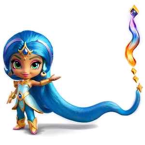 Shimmer And Shine Sorceress Zeta PNG Ekt27