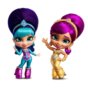 Shimmer And Shine Winter Wonders Png Qup56 PNG image