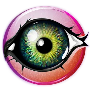 Shimmering Anime Eyes Png Gwp18 PNG image