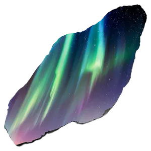 Shimmering Aurora Borealis Night PNG 49 PNG