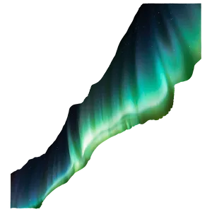 Shimmering Aurora Borealis Night PNG Iil85 PNG
