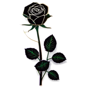 Shimmering Black Roses PNG Jds64 PNG