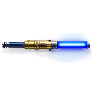 Shimmering Blue Lightsaber PNG Wib85