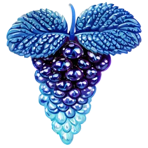 Shimmering Blue Raspberry Png 74 PNG image