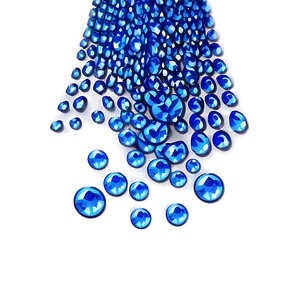 Shimmering Blue Sparkle PNG 45