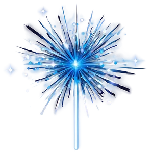 Shimmering Blue Sparkle Png Llm38 PNG image