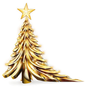 Shimmering Christmas Tree PNG Xot PNG