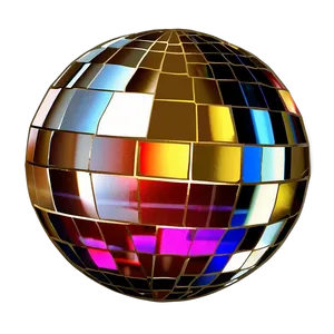 Shimmering Disco Ball PNG image