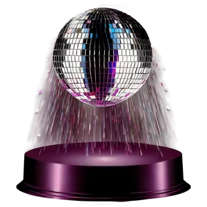 Shimmering Disco Ball Illustration