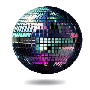 Shimmering Disco Ball PNG image