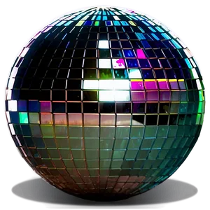 Shimmering Disco Ball PNG