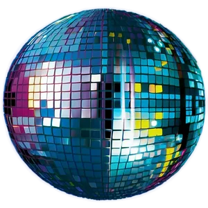 Shimmering Disco Ball PNG