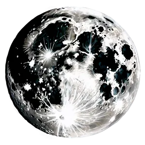 "shimmering Full Moon Reflection PNG" A