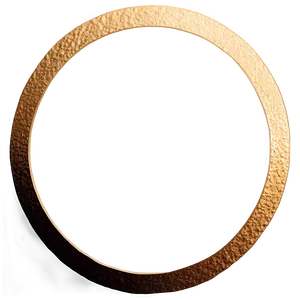 Shimmering Gold Circle PNG Pmf PNG