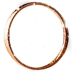 Shimmering Gold Circle PNG Sso61 PNG