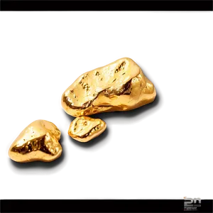Shimmering Gold Nugget PNG 60 PNG