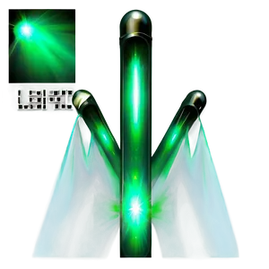 Shimmering Green Light PNG 75 PNG