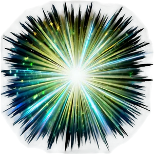 Shimmering Light Burst PNG 18