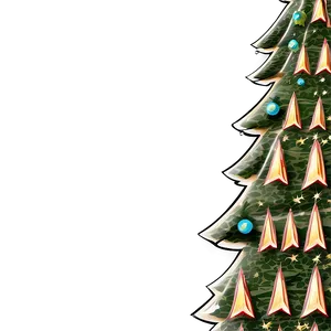 Shimmering Noel Tree Png Cjr77 PNG image