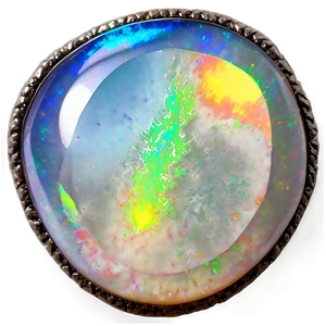 Shimmering Opal Stone Png 06262024 PNG image