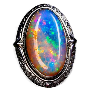 Shimmering Opal Stone Png 85 PNG image