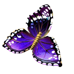 Shimmering Purple Butterfly Png 05232024 PNG image