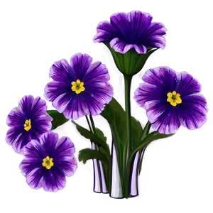 Shimmering Purple Flower PNG 05242024 PNG