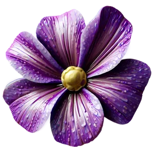 Shimmering Purple Flower PNG 45 PNG