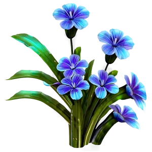 Shimmering Purple Flower PNG 56 PNG