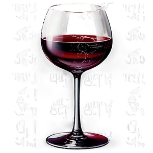 Shimmering Red Wine Glass Png Asb PNG image