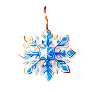 Shimmering Snowflake Image Png 04292024 PNG image