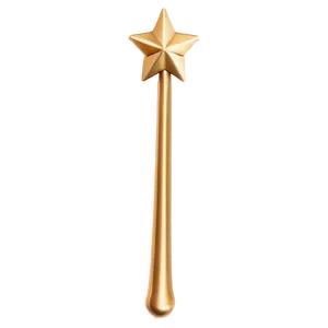 Shimmering Star Wand PNG Akv30