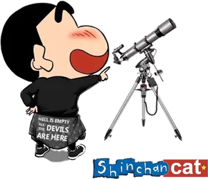 Shin Chan Astronomy Adventure PNG image
